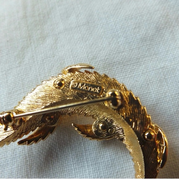 Vintage Monet Swirl Pin - Picture 7 of 7